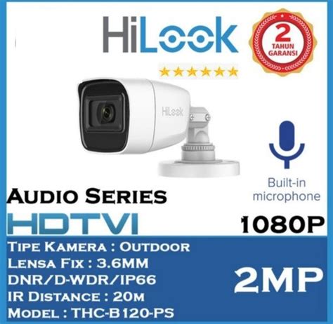 Jual Camera Hilook Audio Thc B Ps Kamera Cctv Mp Suara Built In Mic