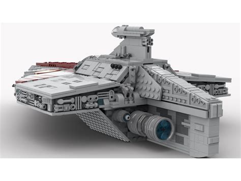 Lego Moc Acclamator Cruiser By Chricki Rebrickable Build With Lego