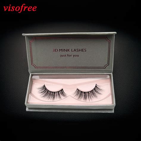 Visofree 3d Mink Lashes Reusable Eyelashes 100 Handmade Full Strip