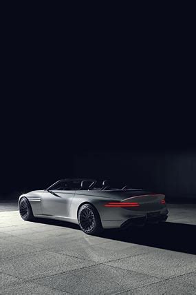 Genesis X Convertible Concept Phone Wallpaper Wsupercars