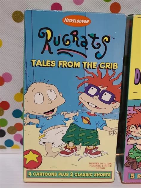 Nickelodeon Rugrats Vhs Lot Of From The Crib Dr Tommy Chuckie