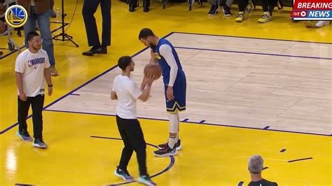 Steph Curry Surprised Everyone By Finds A Deadspot On Court Before Game Curry Nba Gsw Youtube