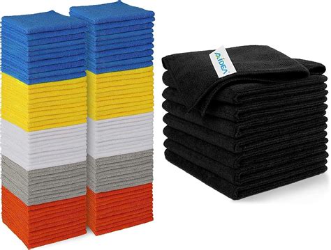 Aidea Microfiber Cleaning Cloth 8pk Multi Purpose