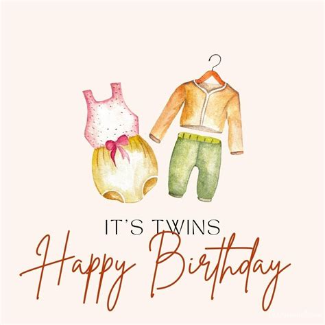 Original Collection Of Birthday Ecards For Twins