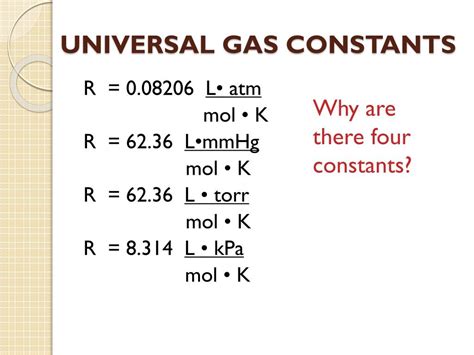 Ideal Gas Law R Values / Ideal Gas | kkaebichulie13