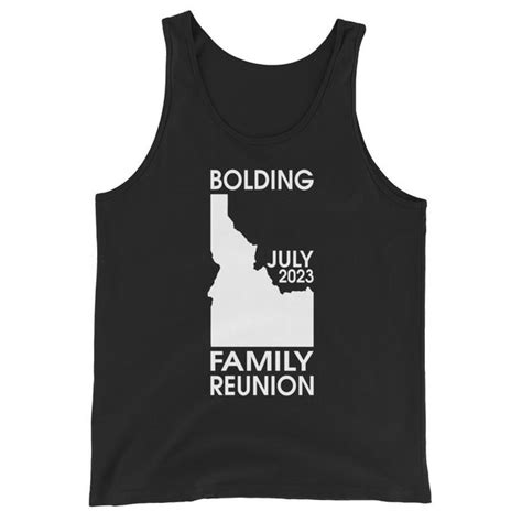 Bolding Family Reunion Unisex Tank Top