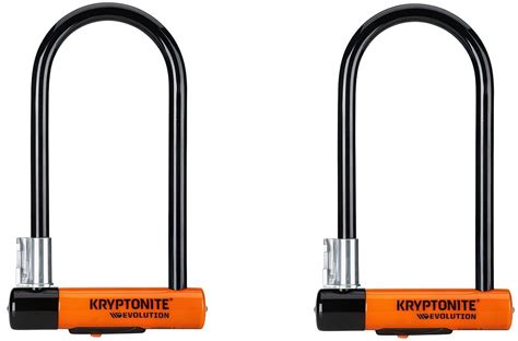 Kryptonite Evolution Standard U Lock Czarno Pomara Czowy Zapi Cie