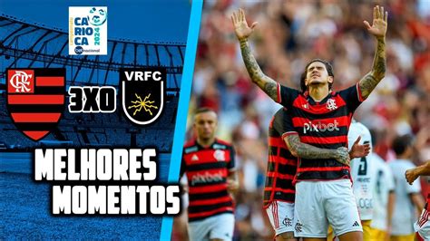 Flamengo X Volta Redonda Melhores Momentos Campeonato Carioca