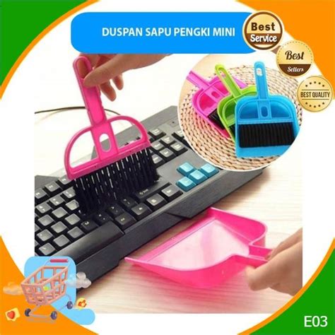 Jual Duspan Sapu Pengki Mini Set Mobil Serbaguna Dustpan Sapu Keyboard