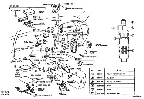 Toyota Corolla Fuel Pump Relay Location