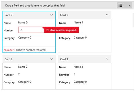 Data Validation Telerik UI For WPF