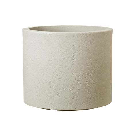 Beton Round Planters Garden Pots Apta Lightweight