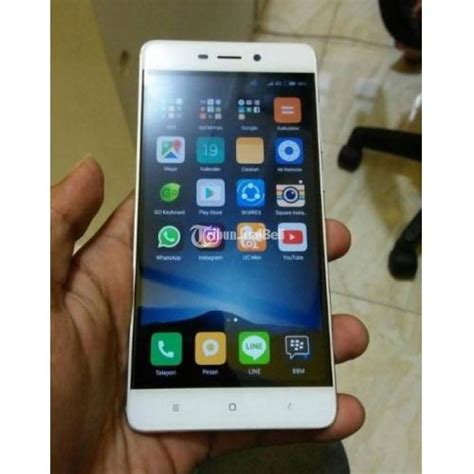 Xiaomi Redmi 4 Bekas Mulus Normal No Minus Fullset Bisa TT BT Di Solo