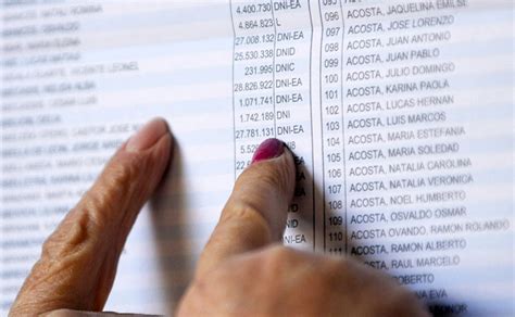 Dónde Voto Cómo Consultar El Padrón Para El Balotaje De Este 19 De