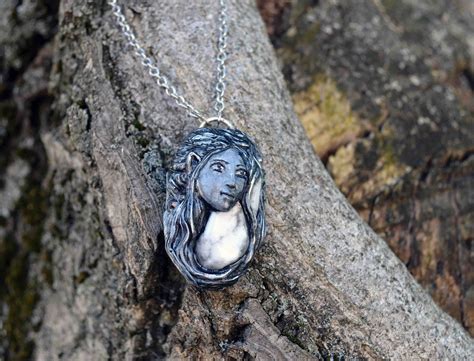 Handmade Pendant Elf Elven Fantasy Jewellry Magic Pendant Etsy