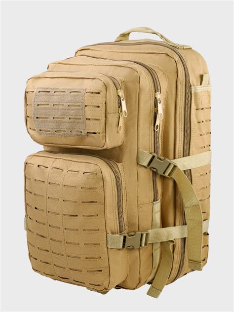 PLECAK WOJSKOWY WARRIOR LASER CUT 36L MOLLE VELCRO TAN Dominator