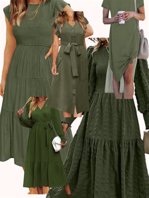 Affordable Dark Green Fall Dresses From Amazon A Jetset Journal