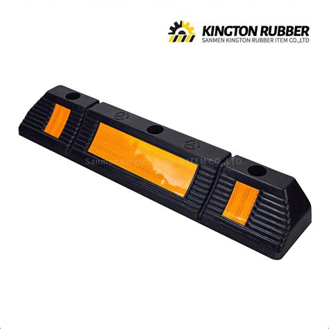 Australia Standard 600mm Length Rubber Car Parking Stopper For Parking