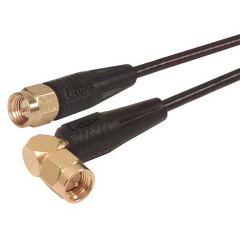 Rg174 Coaxial Cable Sma Male 90º Male 15 Ft Cc174s 15hr