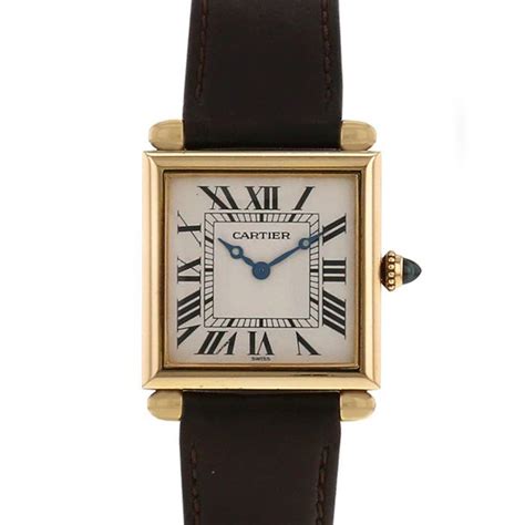 Orologio Da Polso Cartier Tank Obus Collector Square