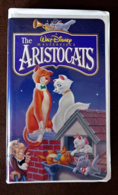 Walt Disney Masterpiece Collection The Aristocats Vhs Video