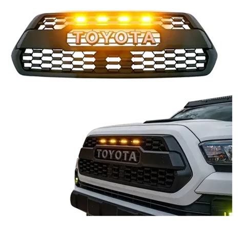 Parrilla Frontal Toyota Tacoma 2016 2021 Tipo Trd Con Led Envío gratis