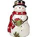 Amazon Certified International Snowman S Farmhouse 3 D Cookie Jar