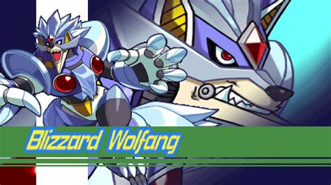 Rockman Mega Man X6 Vs Blizzard Wolfang X Youtube