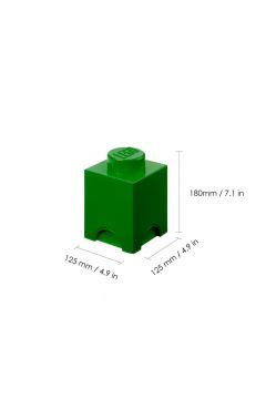 Pojemnik Klocek Lego Brick Zielony W Sklepie Taniaksiazka Pl