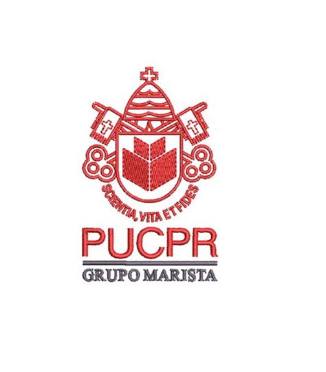 Matriz Bordado Pucpr Grupo Marista Elo7 Produtos Especiais