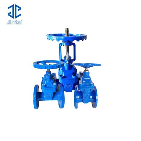 Bs5163 Standard Dn150 Pn16 Ductile Cast Iron Di Resilient Seated Gate Valve With Epoxy Coating