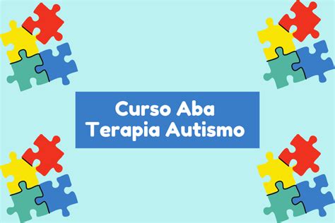 Curso Aba Terapia Autismo Guia Completo Off