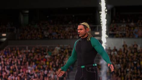 WWE 2K24 Jeff Hardy Vs CM Punk Vs Edge Triple Threat YouTube