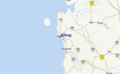 Alibag Tide Station Location Guide