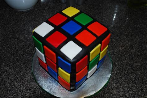 Rubik S Cube Cake CakeCentral