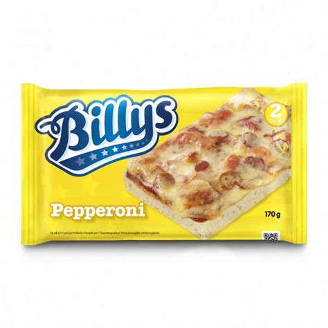 Billys Pan Pizza Pepperoni Fr N Billys Pizza Grossist Distribut R