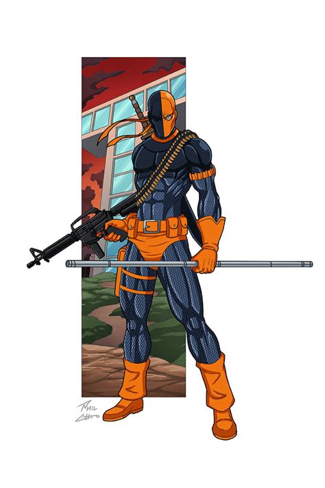 Deathstroke Commission By Phil Cho On Deviantart