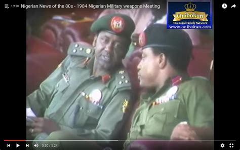 Some Nigerian Military Men Of Yesteryears Which One Fascinates You The