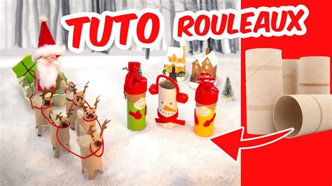 Tuto Noël rouleau de papier toilette Décor de Noël à zéro euro 0