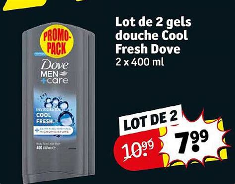 Promo Lot De 2 Gels Douche Cool Fresh Dove Chez Kruidvat Icataloguefr