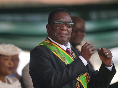 Zimbabwe’s Emmerson Mnangagwa Sworn In As President For Second Term News Al Jazeera