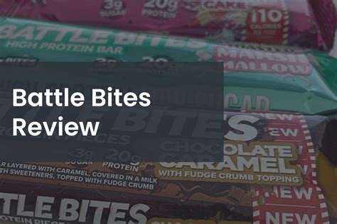 Battle Bites Review: Best tasting protein bars? - Muscle Plus UK