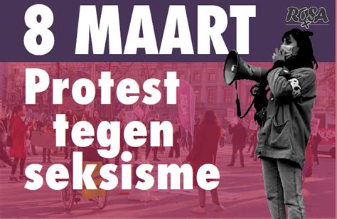 8 Maart Protesteren En Organiseren Tegen Seksisme Linkse