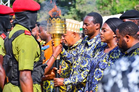 Kiongozi Wa Mbio Za Mwenge Ampa Kongole Mbunge Koka Kwa Kuchochea