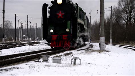 Ретро поезд Брянск 22.11.2018 - YouTube