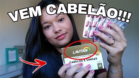 LAVITAN CABELOS E UNHAS FUNCIONA Projetorapunzel YouTube