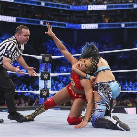 Bianca Belair Vs Michin Friday Night Smackdown February 9 2024