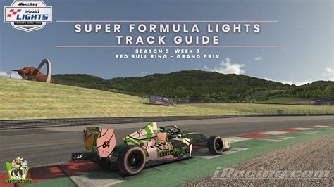 Super Formula Lights IRacing Track Guide Red Bull Ring Grand Prix