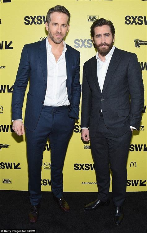 Jake Gyllenhaal And Ryan Reynolds Look Handsome At Life Screening