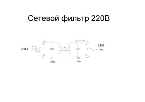 Сетевой фильтр на 220В.Как подавить помехи по питанию. | Электронные ...